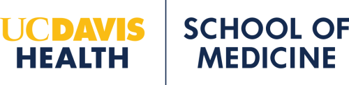 UC Davis Health School of Medicine logo.
