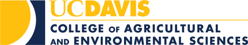 UC Davis College of Agricultural and Environmental Sciences logo.