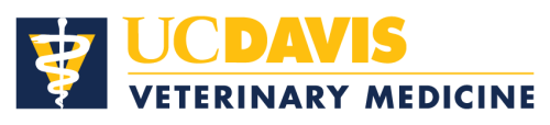 UC Davis Veterinary Medicine logo.